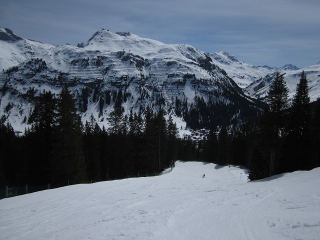 Waldabfahrt Oberlech