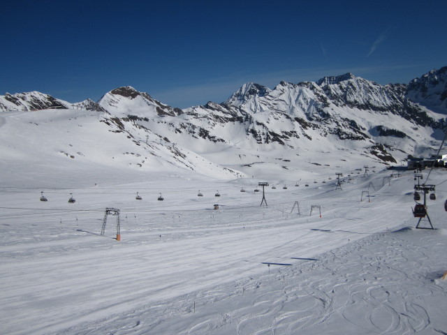 Schaufelferner von der Schaufeljochbahn aus