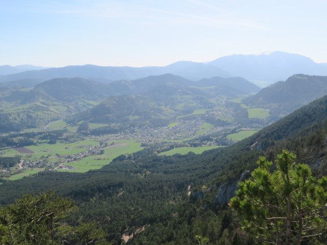 Grünbach am Schneeberg von der Großen Kanzel aus