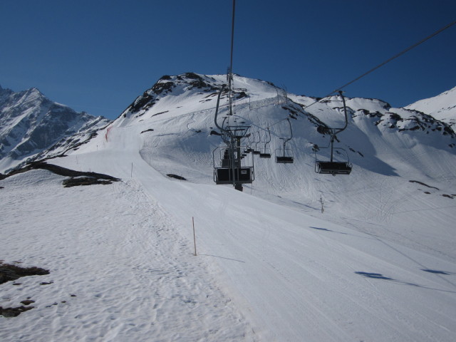 Medelzabfahrt von der Medelzkopfbahn aus