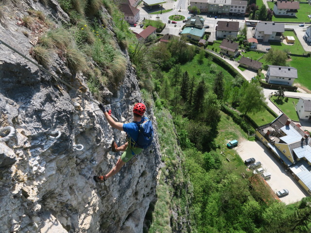 Michael zwischen Schlangengraben und Wendepunkt
