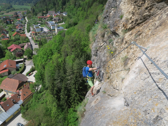 Michael zwischen Schlangengraben und Wendepunkt
