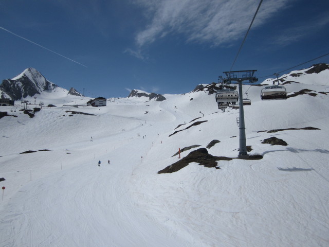 Kristallpiste von der Kristallbahn aus