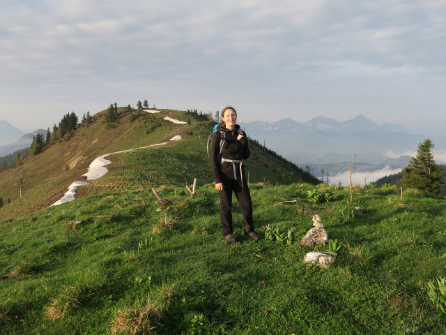 Sabine am Wieser, 1.427 m (6. Mai)