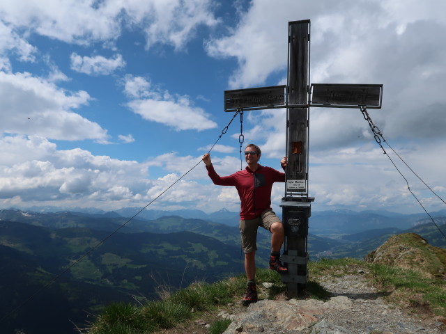 Ich am Brechhorn, 2.032 m (12. Mai)