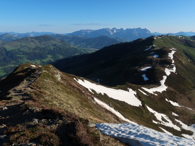 Weg 19 zwischen Oberen Kleinmoosalm und Schwarzkogel (13. Mai)