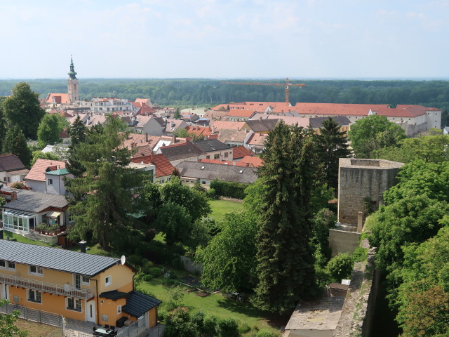 Hainburg von der Stadtmauer aus