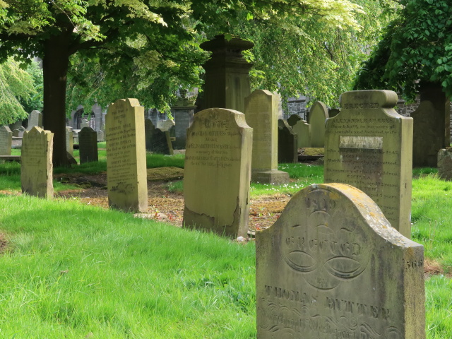 Howff Cemetary in Dundee (26. Mai)