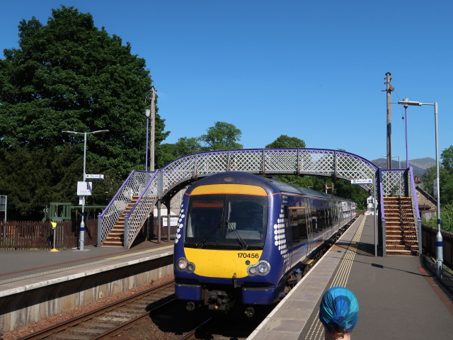 Blair Atholl Station (27. Mai)