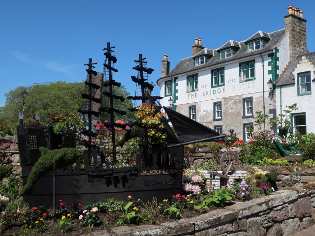 The Bridge Hotel in Helmsdale (28. Mai)
