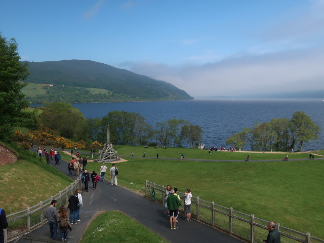 beim Urquhart Castle (29. Mai)