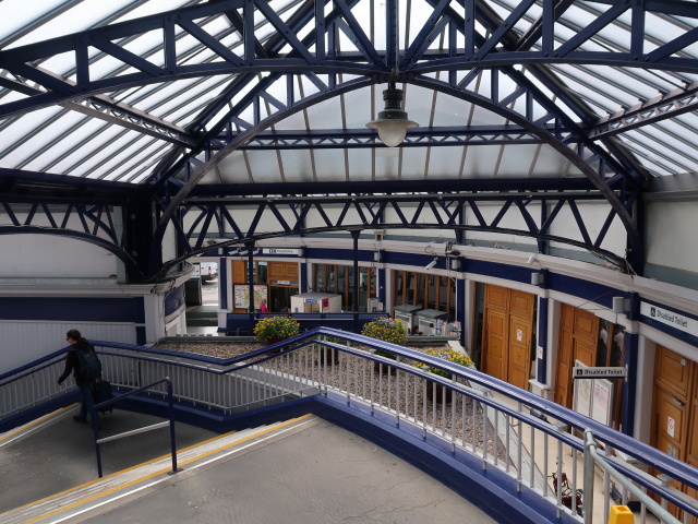 Sabine in der Stirling Station (30. Mai)