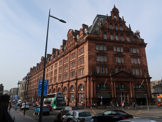 Caledonian Hotel in Edinburgh (1. Juni)