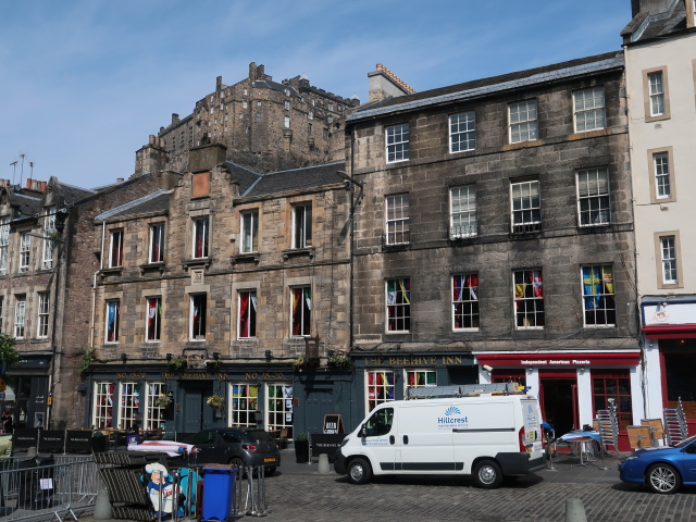 Grassmarket in Edinburgh (1. Juni)