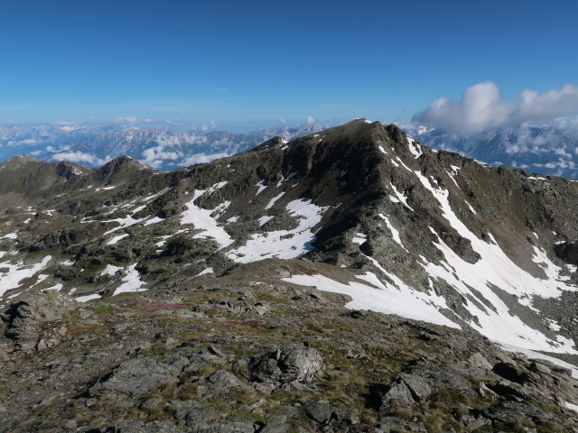 Glungezer-Geier-Weg zwischen Rosenjoch und Grünbergspitze (10. Juni)