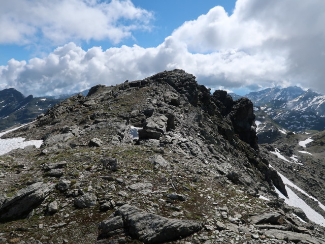 Glungezer-Geier-Weg zwischen Grünbergspitze und Grafmartspitze (10. Juni)