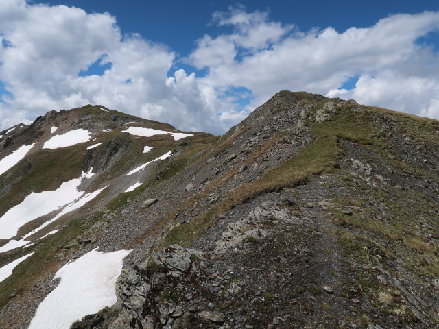 Weg 27 zwischen Seeblesspitze und Pfoner Kreuzjöchl (10. Juni)