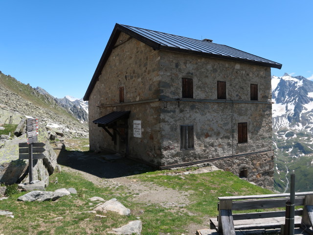 ehemalige Neugersdorfer Hütte, 2.562 m (16. Juni)