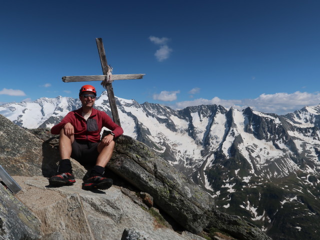 Ich am Klockerkarkopf, 2.911 m (16. Juni)