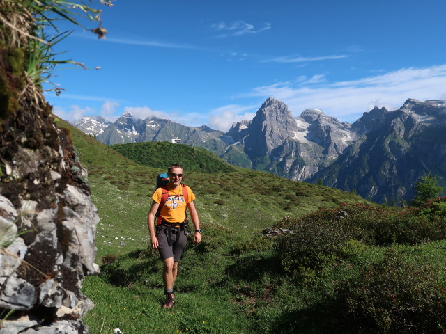 Ich am Weg 34A zwischen Edelweißhütte und Lotterscharte