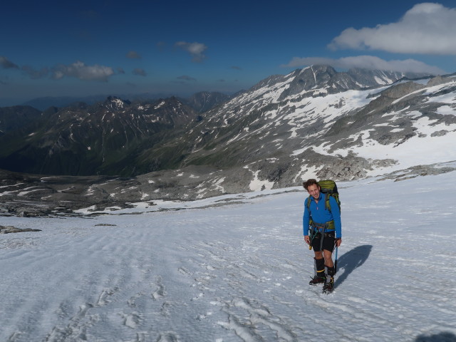 Christoph am Östlichen Nevesferner (30. Juni)