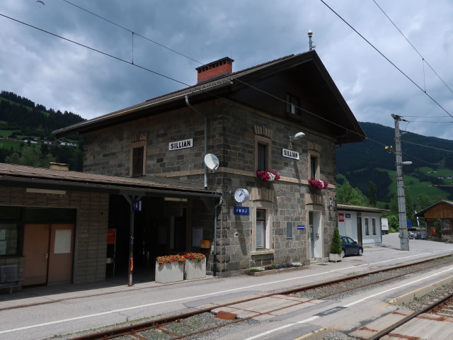 Bahnhof Sillian, 1.090 m (8. Juli)