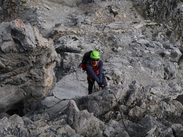 Tschirpen-Klettersteig: Carmen