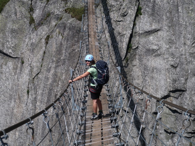 Marisa auf der Salbitbrücke, 2.400 m (27. Juli)