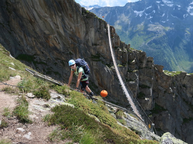 Marisa zwischen Salbitbrücke und Salbitschijenbiwak (27. Juli)