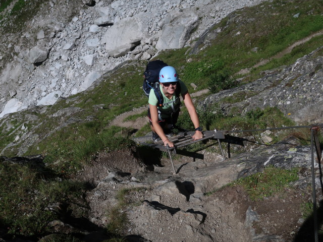 Marisa zwischen Salbitschijenbiwak und Spicherribichelen (27. Juli)