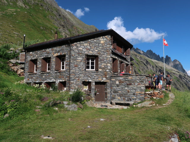 Voralphütte, 2.126 m (27. Juli)