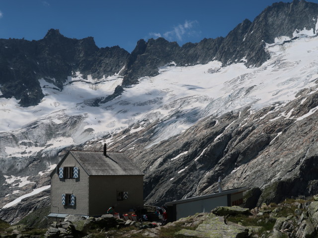 Dammahütte, 2.439 m (29. Juli)