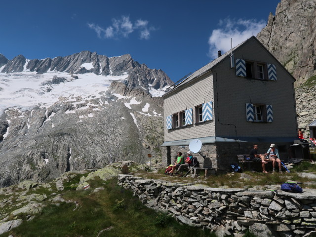 Dammahütte, 2.439 m (29. Juli)