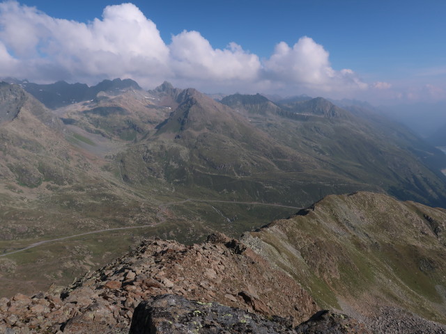 vom Großen Nörderberg Richtung Nordwesten (5. Aug.)