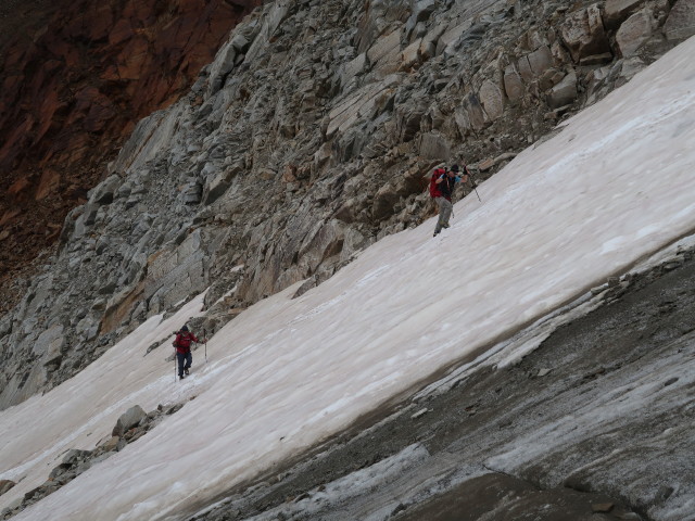 Gudrun und Christoph am Ramolferner (11. Aug.)