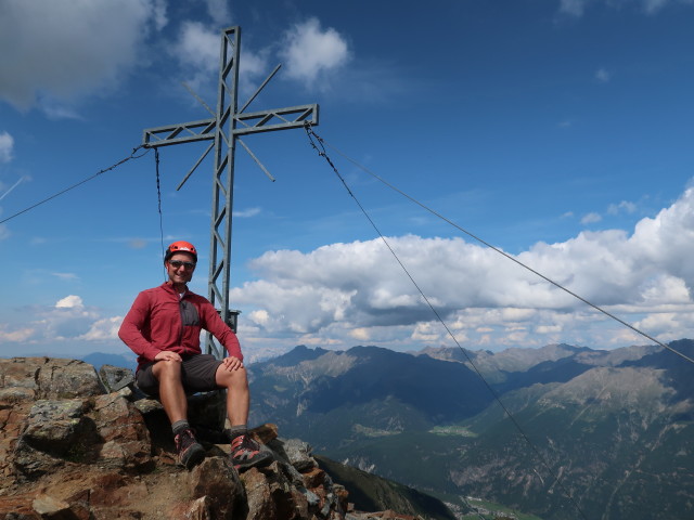 Ich am Luibiskogel, 3.110 m (17. Aug.)