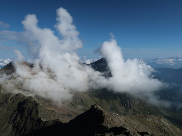 vom Blockkogel Richtung Norden (19. Aug.)