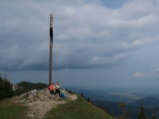 Ich und Sabine am Erzkogel, 1.504 m