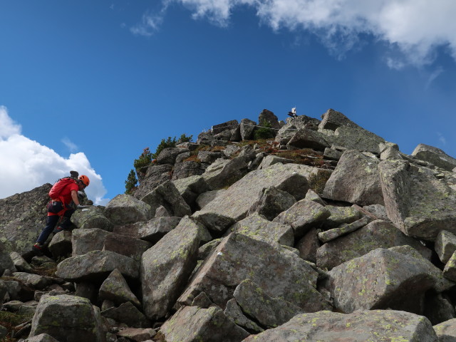 Ferrata dei Laghi: Axel am Bombasel Vertigo