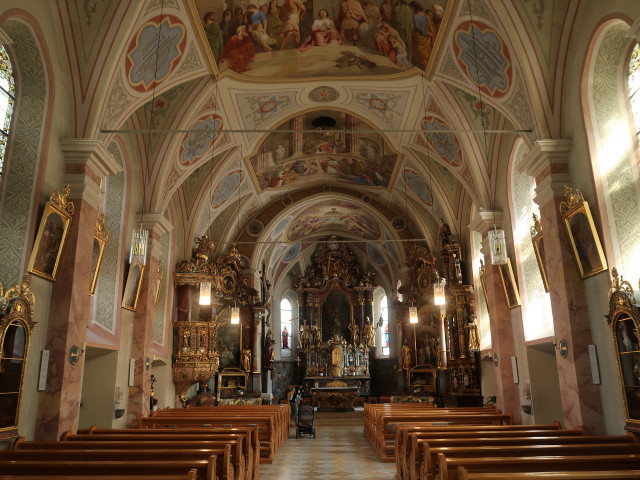 Pfarrkirche Hl. Katharina in Längenfeld, 1.180 m (15. Sep.)