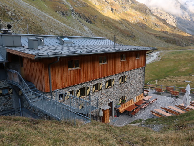 Amberger Hütte, 2.136 m (15. Sep.)