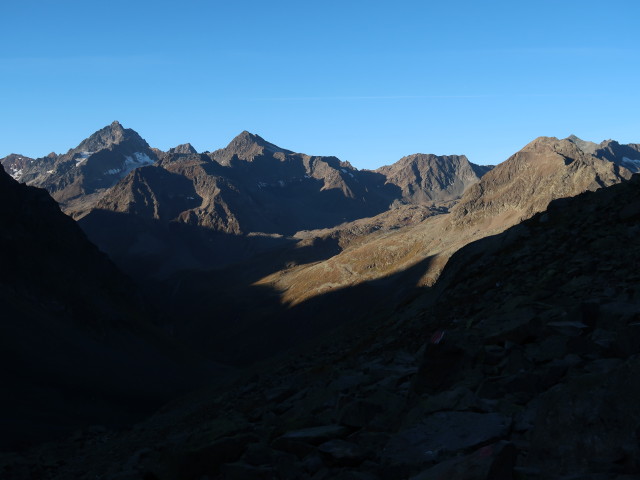 vom Schrankar Richtung Südwesten (16. Sep.)