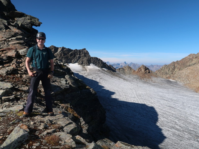 Ronald zwischen Geißlehnkopf und Geißlehnscharte (16. Sep.)