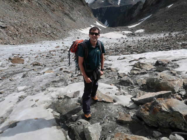 Ronald am Grüne Tatzen-Ferner (16. Sep.)