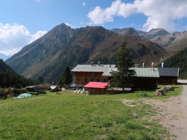 Guben-Schweinfurter-Hütte, 2.028 m (17. Sep.)