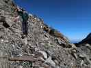Ronald zwischen Geißlehnscharte und Geißlehnkopf (16. Sep.)