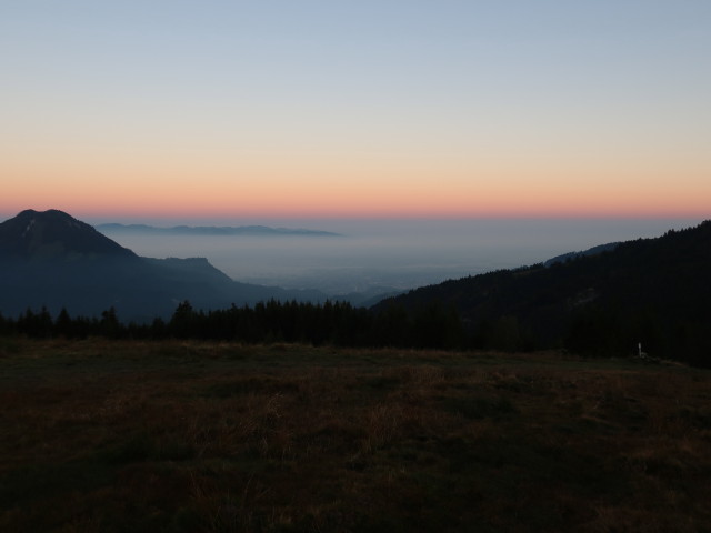 Rheintal von der Weißenfluhalpe aus (30. Sep.)