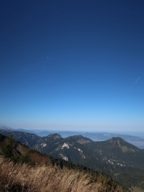 vom Guntenkopf Richtung Nordwesten (30. Sep.)