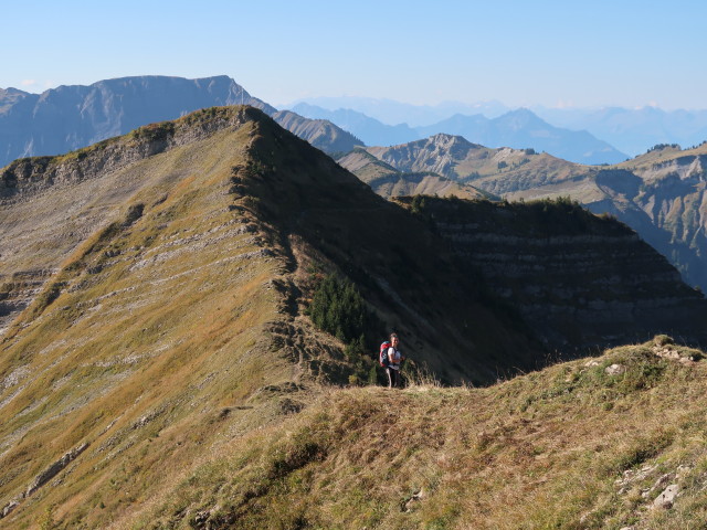Romy zwischen Leuenkopf und Mörzelspitze (30. Sep.)