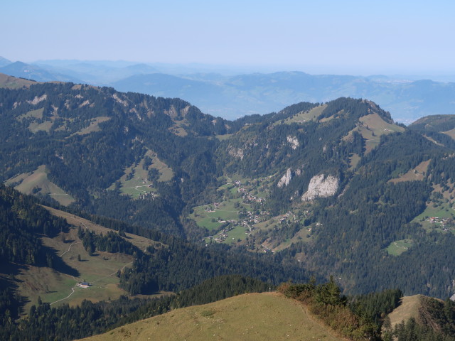 Ebnit von der Mörzelspitze aus (30. Sep.)